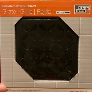 Black Grate for Home Bathroom